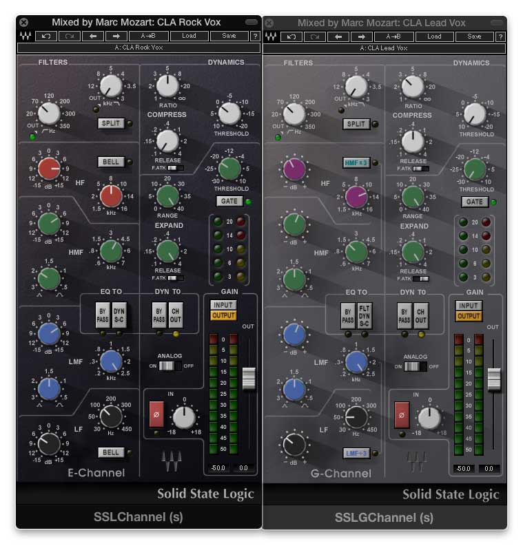 Classic EQs Pultec SSL Neve API